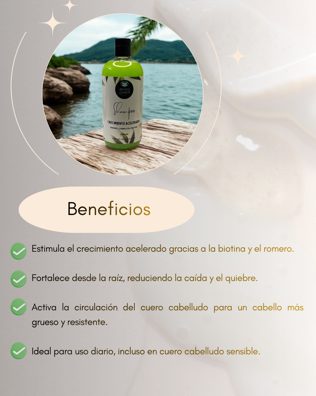 Shmapoo de crecimiento acelerado