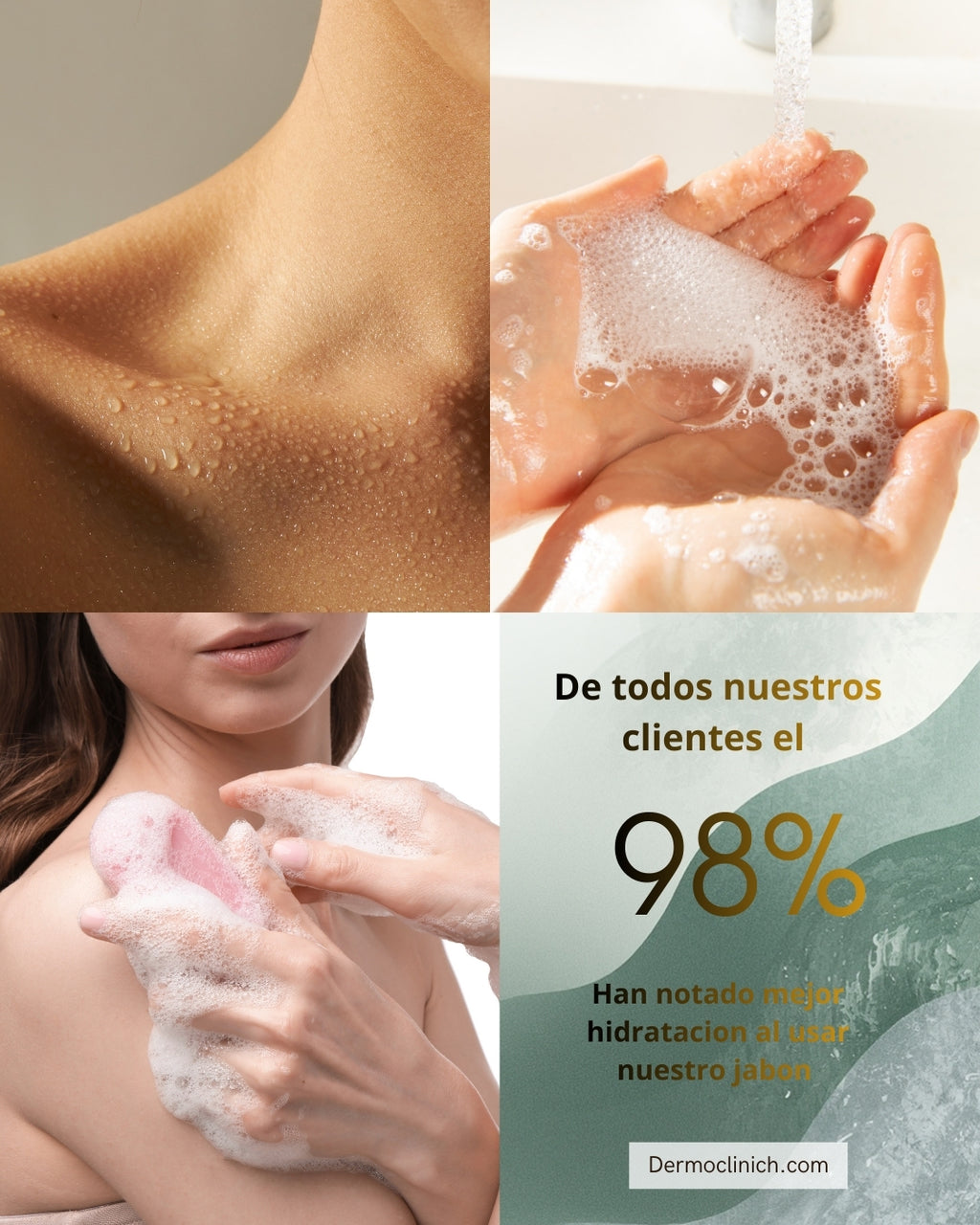 Jabon Corporal de Piña, Kiwi y Menta